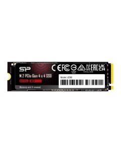 SSD M 2 накопитель PCI E 4 0 x4 M Series UD90 1Tb SP01KGBP44UD9005 Silicon power