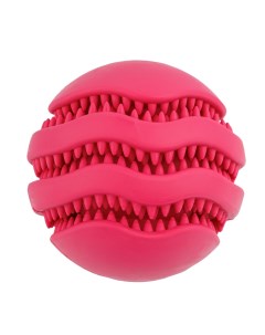 Игрушка для собак Мяч розовый 7 см Rurri