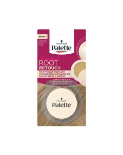 Тонирующая пудра для корней волос и седины Compact Root Retouch Блонд 3г Palette