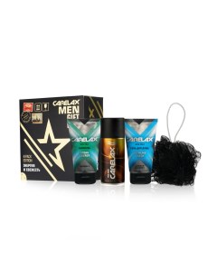 Мужской набор гель для душа Extreme Fresh 150мл шампунь для волос Ocean Energy 150мл дезодорант Infl Carelax