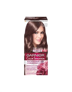 Стойкая крем краска Color Sensation для волос 6 12 Сверкающий Холодный Мокко 110мл Garnier