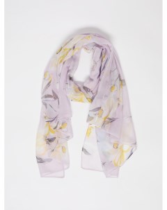 Тканевый шарф с цветочным принтом Zolla
