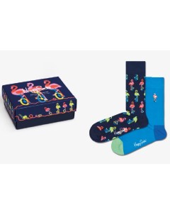 Носки 2 Pack Flamingo Socks Gift Set XFLA02 6500 Happy socks