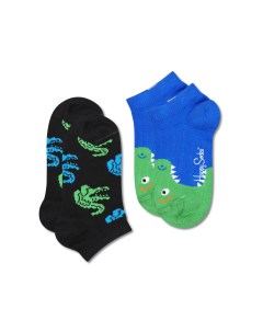 Носки 2 pack Kids Crocodile Socks KCOD02 9300 Happy socks