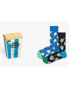 Носки 2 Pack Snacks Socks Gift Set XSNA02 6300 Happy socks
