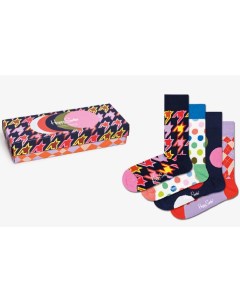 Носки 4 Pack Dot Socks Gift Set XDOT09 9300 Happy socks