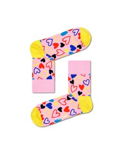 Носки I Heart U Half Crew Sock IHU13 3000 Happy socks