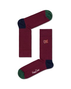 Носки Embroidery Ok Sock BEOK01 4500 Happy socks