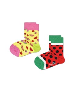 Носки 2 Pack Kids Watermelon Sock KWAT02 2000 Happy socks