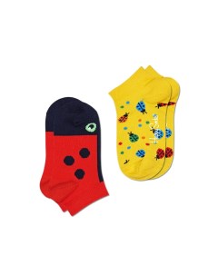 Носки 2 Pack Kids Ladybug Low Sock KLAB02 4300 Happy socks