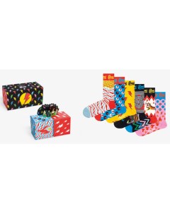 Носки 6 Pack Bowie Gift Set XBOW10 0200 Happy socks