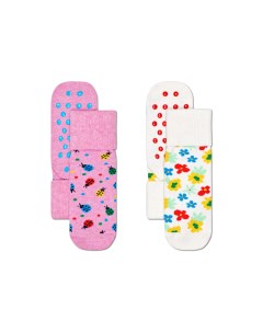 Носки 2 Pack Kids Ladybug Anti Slip KLAB19 3000 Happy socks