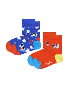 Носки 2 pack Kids Farmlife Socks KFAR02 6500 Happy socks