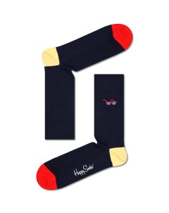 Носки Ribbed Embroidery Sunny Days Sock RESND01 6500 Happy socks