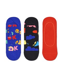 Носки 3 Pack Its Ok Liner Sock ITS18 6300 Happy socks