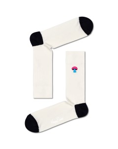 Носки Ribbed Embroidery Mushroom Sock REMUS01 9100 Happy socks