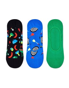 Носки 3 Pack Barbeque Liner Sock BAR18 9300 Happy socks