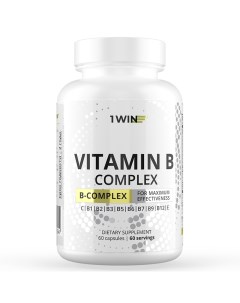 Комплекс витаминов группы В 60 капсул Vitamins Minerals 1win