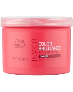 Маска уход для защиты цвета окрашенных жестких волос Color Brilliance 500 мл Wella professionals