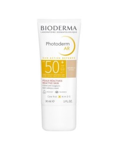 Солнцезащитный крем с тоном для кожи с покраснениями AR SPF50 30 мл Bioderma