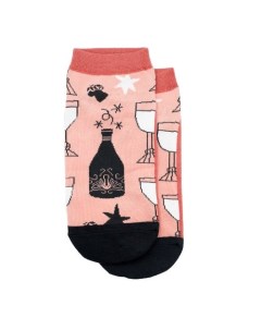 Короткие носки Let Вино 35 40 Krumpy socks
