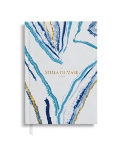 Ежедневник Agate Kaleidoscope 176 листов А5 голубой Stella di mare