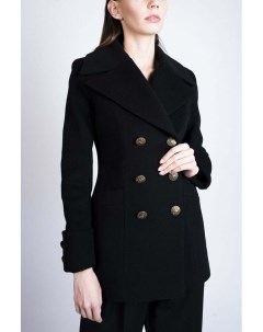 Двубортное укороченное пальто из шерсти Paola ray