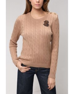 Пуловер с монограммой бренда Lauren ralph lauren
