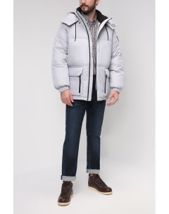 Утепленная куртка с капюшоном Calvin klein jeans