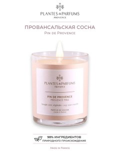 Аромасвеча Провансальская сосна 180 г Plantes et parfums provence