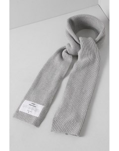 Вязаный шарф из хлопка с шелком и шерстью Hugo