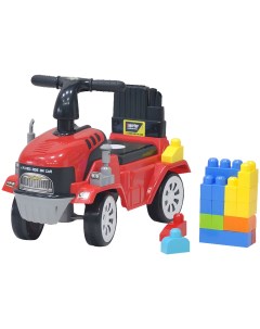 Детская каталка Builder truck ЕС 917 red c кубиками Everflo