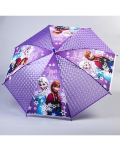 Зонт детский Anna Elsa 4614745 фиолетовый Disney