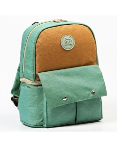 Сумка рюкзак для хранения вещей малыша 6974489 зеленый коричневый No name
