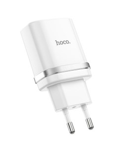Сетевое зарядное устройство Hoco C12Q 18W Белое
