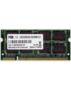 Оперативная память Foxline 2Gb DDR2 FL800D2S05 2G