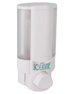 Дозатор для жидкого мыла Solinne 380мл пластиковый белый 2516 071 Nnb