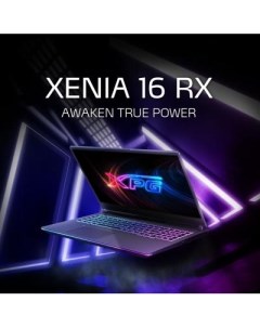 Ноутбук XPG Xenia 16 RX Gaming Notebook XENIARX16R7G3H6650XTL9 BKCRU Adata