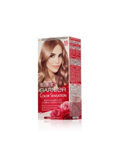 Стойкая крем краска для волос Color Sensation 8 12 Розовый перламутр Garnier