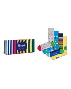Носки 4 Pack Classics Socks Gift Set XCCS09 6700 Happy socks