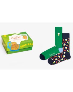 Носки 2 Pack Beer Socks Gift Set XBEE02 7300 Happy socks