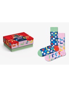 Носки 2 Pack Mother s Day Socks Gift Set XMOT02 9300 Happy socks