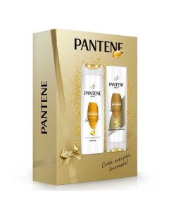 Набор подарочный для женщин шампунь 400 мл бальзам 360 мл Pantene pro-v