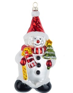 Елочная игрушка Снеговик Karlsbach