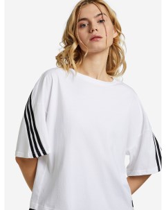 Футболка женская Sportswear Future Icons 3 Stripes Белый Adidas