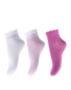 Носки для девочки Комплект 3 пары Playtoday newborn