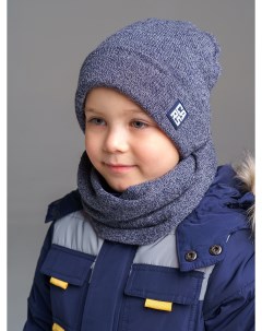 Комплект шапка снуд для мальчика Playtoday kids