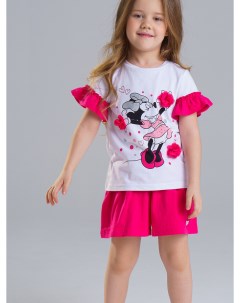 Комплект футболка Disney шорты для девочки Playtoday kids