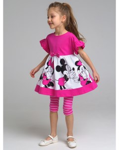 Комплект с принтом Disney платье леггинсы Playtoday kids