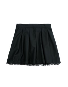 Черная юбка с кружевной оборкой School by playtoday